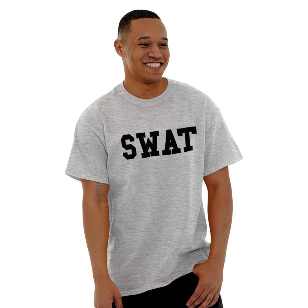 SWAT Graphic T-Shirt Tactical Police Law Enforcement Adult 3XL